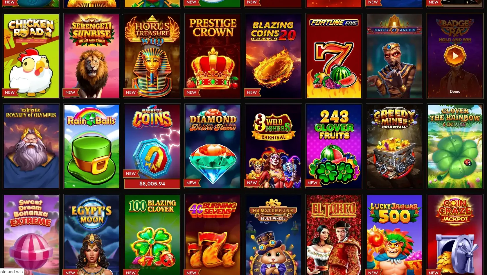 Boom Casino mobiele interface op smartphone